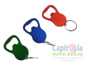 Llavero Destapador de Aluminio